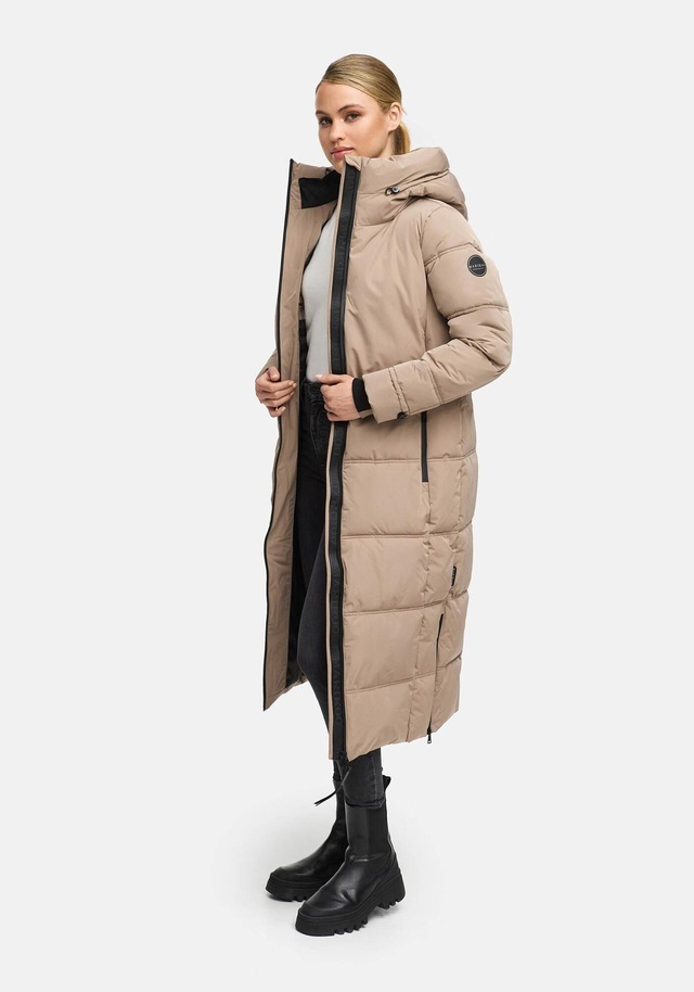 Marikoo Winterjacke »Honiaa« mit Seitenschlitzen für mehr Bewegungsfreiheit