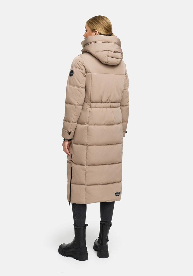 Marikoo Winterjacke »Honiaa« mit Seitenschlitzen für mehr Bewegungsfreiheit