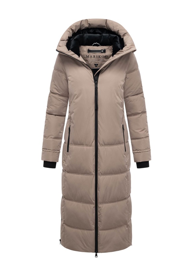 Marikoo Winterjacke »Honiaa« mit Seitenschlitzen für mehr Bewegungsfreiheit