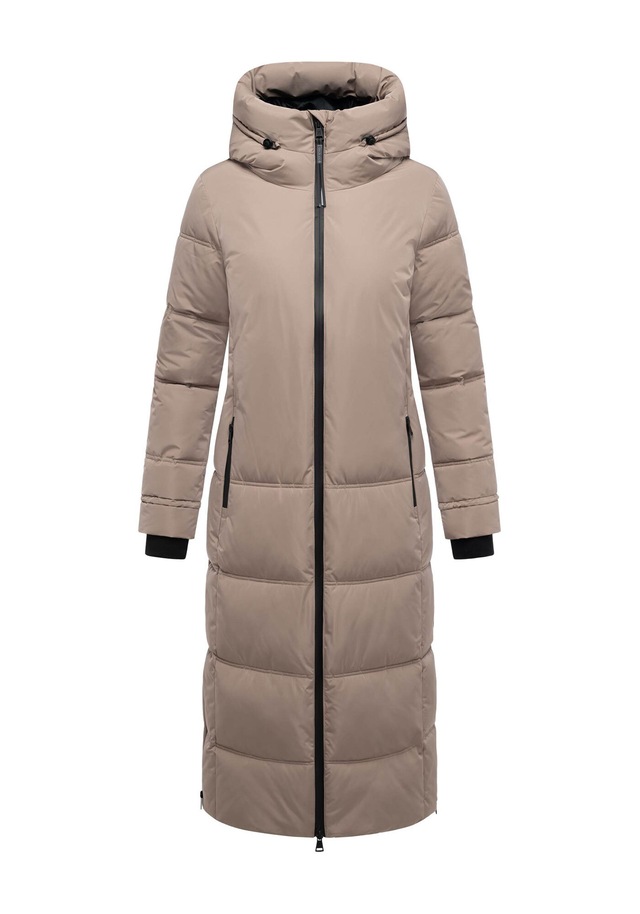 Marikoo Winterjacke »Honiaa« mit Seitenschlitzen für mehr Bewegungsfreiheit