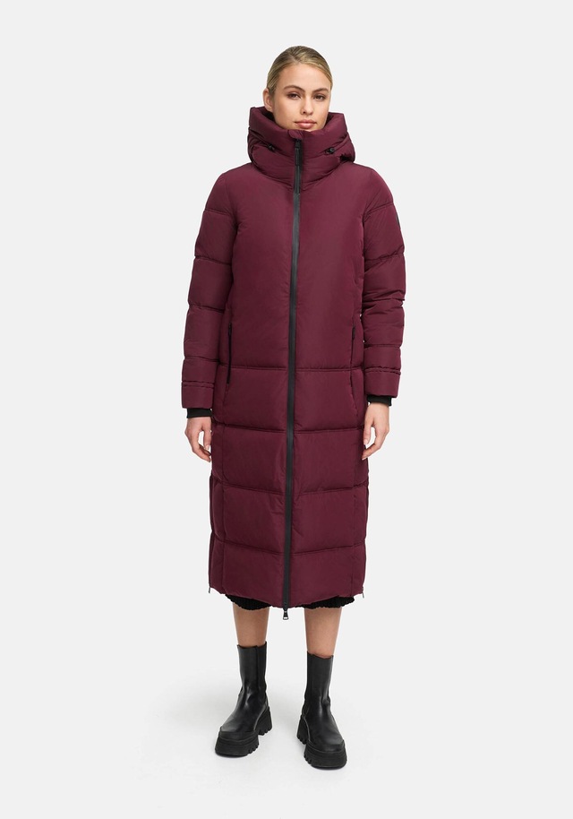 Marikoo Winterjacke »Honiaa« mit Seitenschlitzen für mehr Bewegungsfreiheit