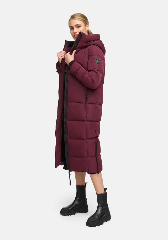 Marikoo Winterjacke »Honiaa« mit Seitenschlitzen für mehr Bewegungsfreiheit