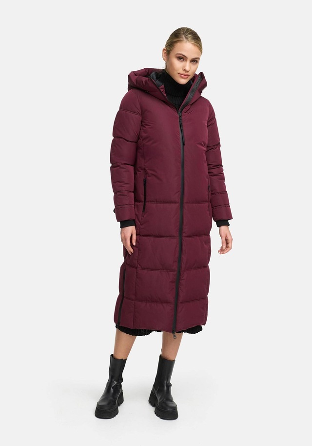 Marikoo Winterjacke »Honiaa« mit Seitenschlitzen für mehr Bewegungsfreiheit