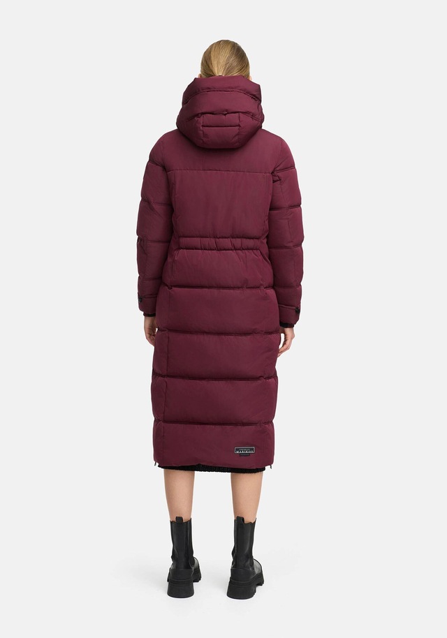 Marikoo Winterjacke »Honiaa« mit Seitenschlitzen für mehr Bewegungsfreiheit