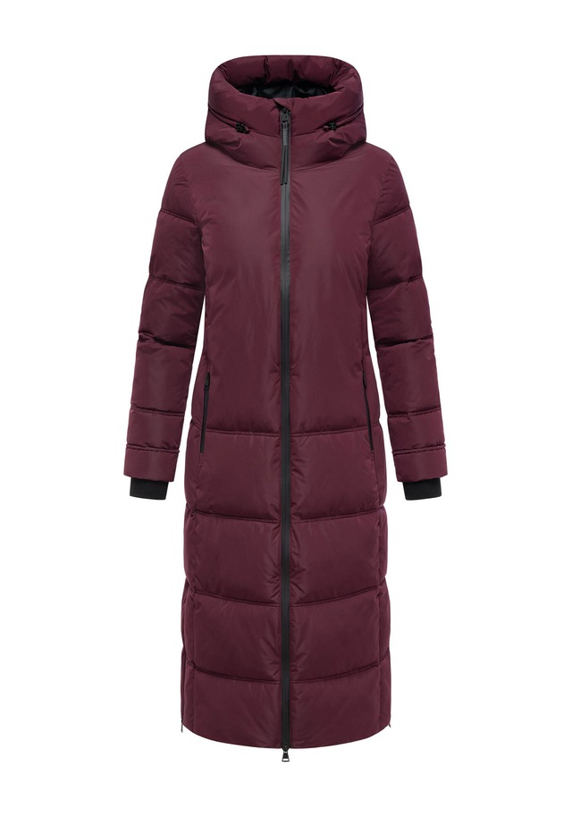 Marikoo Winterjacke »Honiaa« mit Seitenschlitzen für mehr Bewegungsfreiheit