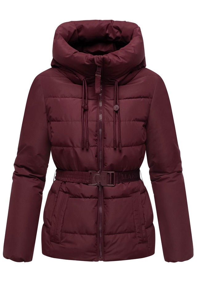 Marikoo Winterjacke »Himee« mit praktischem Taillengürtel und robuster Klickschnalle