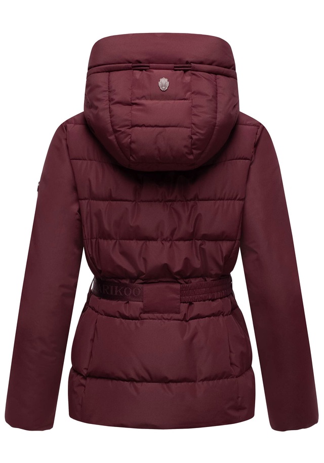 Marikoo Winterjacke »Himee« mit praktischem Taillengürtel und robuster Klickschnalle