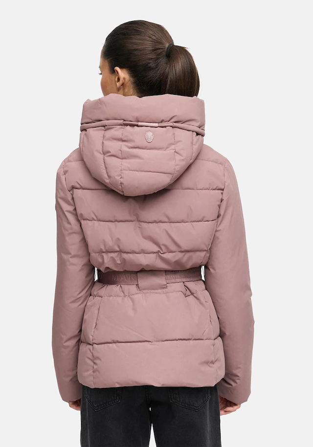 Marikoo Winterjacke »Himee« mit praktischem Taillengürtel und robuster Klickschnalle