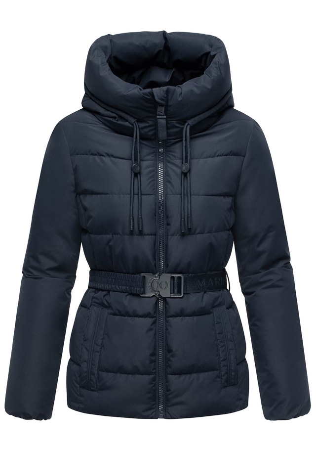Marikoo Winterjacke »Himee« mit praktischem Taillengürtel und robuster Klickschnalle