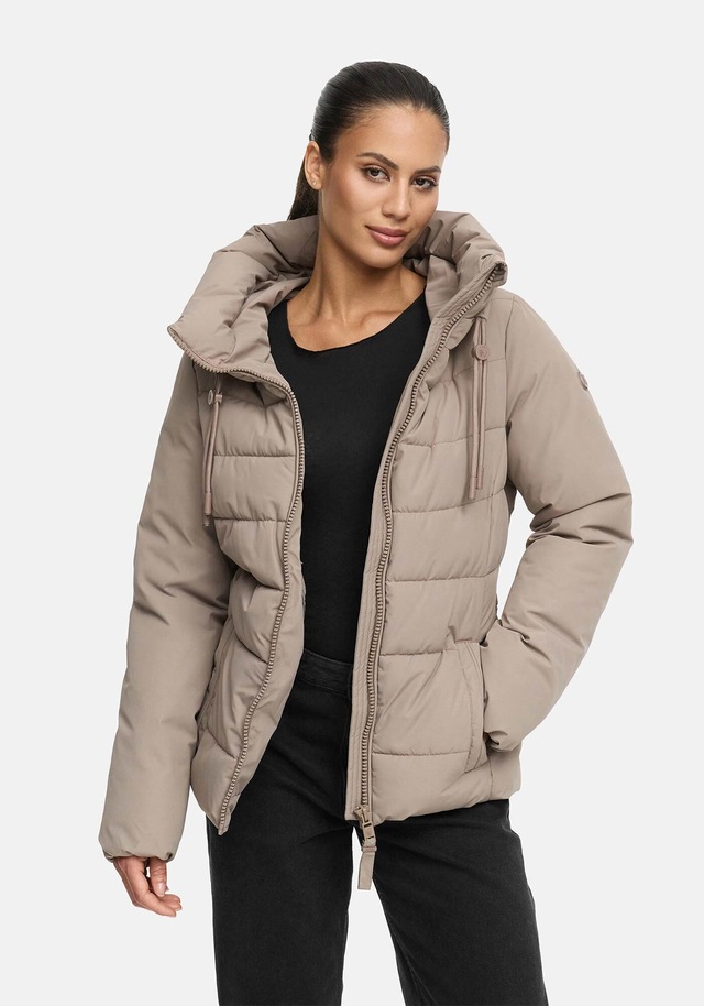 Marikoo Winterjacke »Himee« mit praktischem Taillengürtel und robuster Klickschnalle