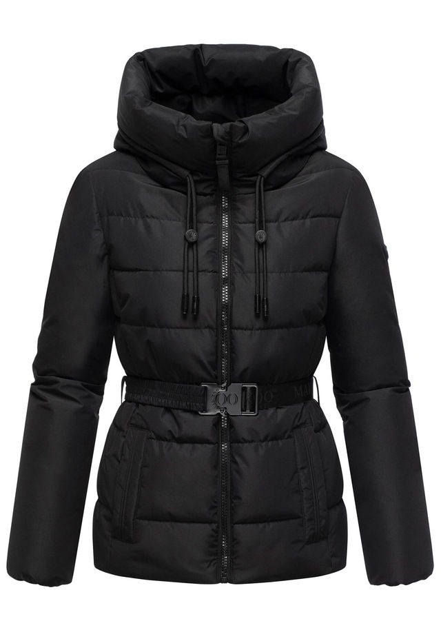 Marikoo Winterjacke »Himee« mit praktischem Taillengürtel und robuster Klickschnalle