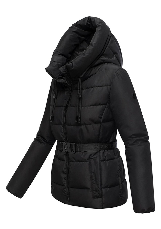 Marikoo Winterjacke »Himee« mit praktischem Taillengürtel und robuster Klickschnalle