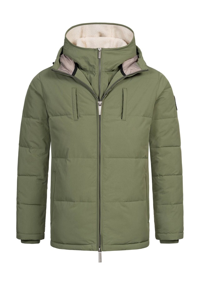 Alessandro Salvarini Winterjacke »ASFredii« mit abnehmbaren Teddy-Fleece-Innenlayer