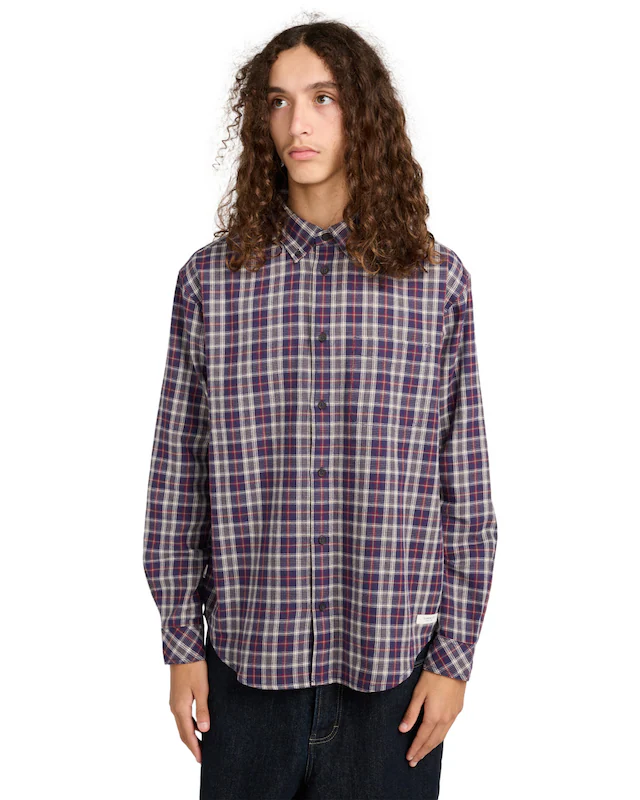 Element Langarmhemd »Button Down Regular Flannel«