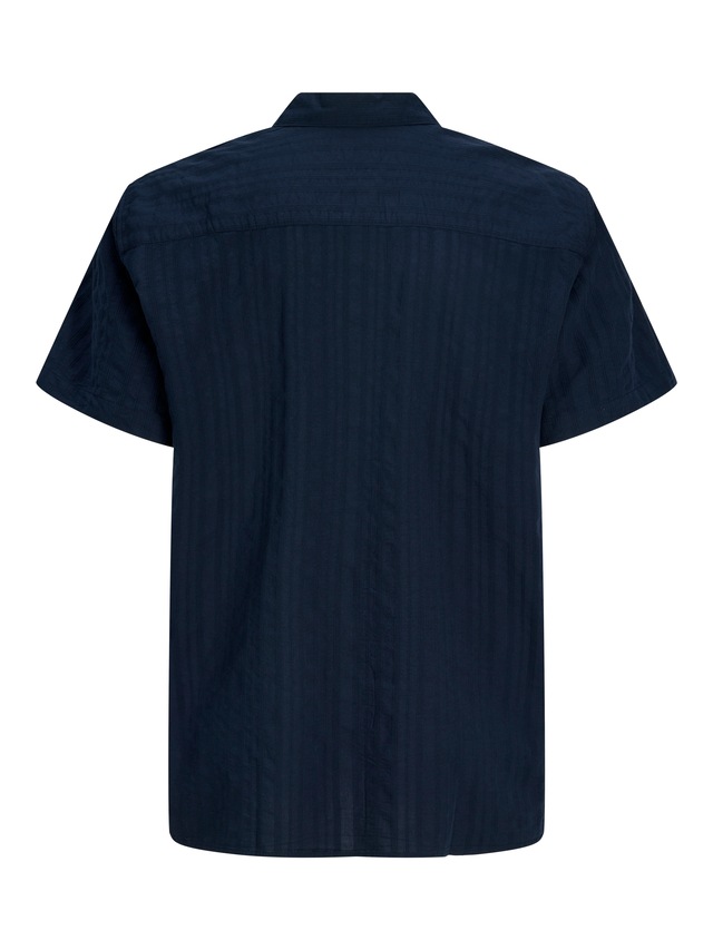 Jack & Jones PlusSize Kurzarmhemd »JORRIVIERA TEXTURE SHIRT SS PLS« mit Knopfleiste