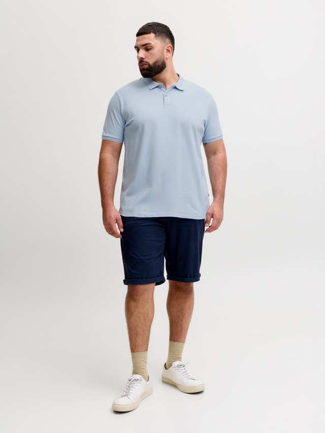 Jack & Jones PlusSize Poloshirt »JPRBLAWESTON SS POLO PLS« mit Stickerei