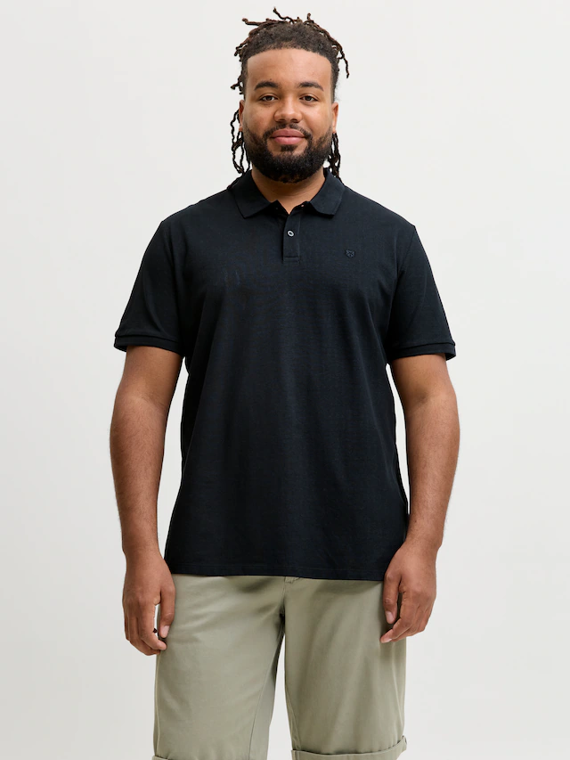 Jack & Jones PlusSize Poloshirt »JPRBLAWESTON SS POLO PLS« mit Stickerei