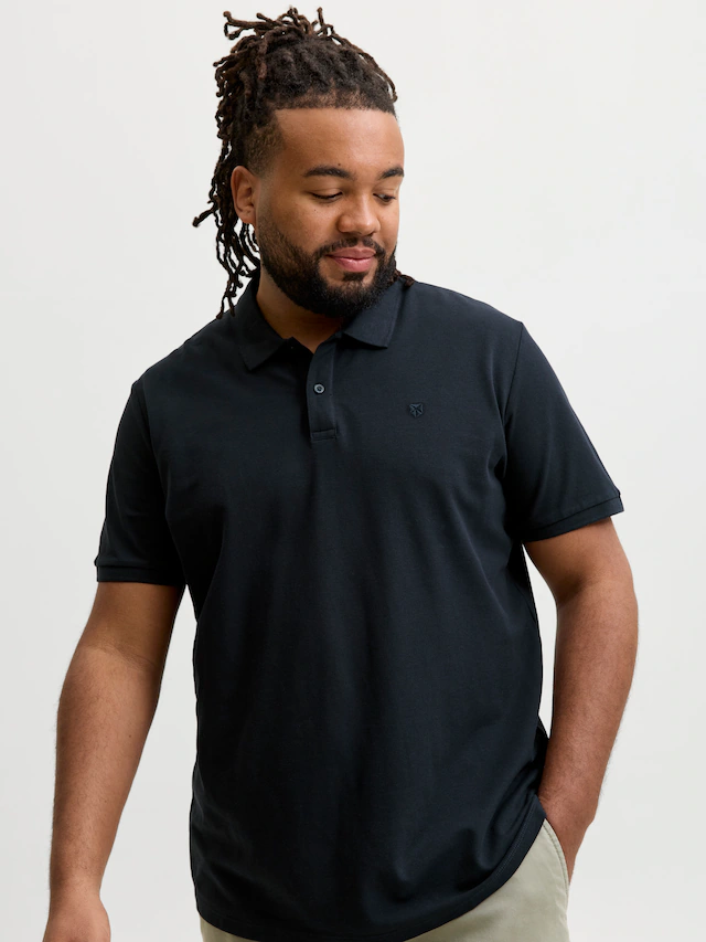 Jack & Jones PlusSize Poloshirt »JPRBLAWESTON SS POLO PLS« mit Stickerei