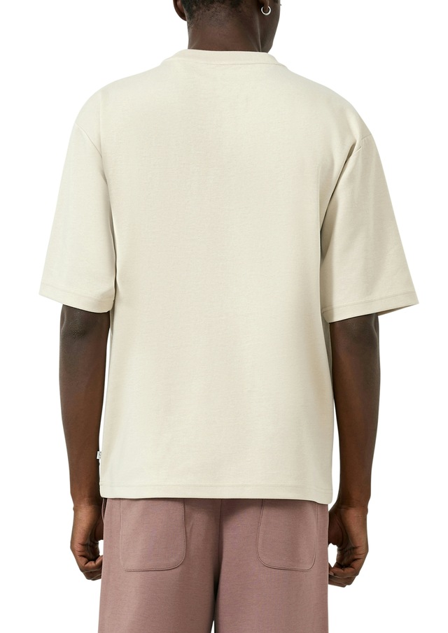QS Kurzarmshirt mit kleiner Logo-Stickerei