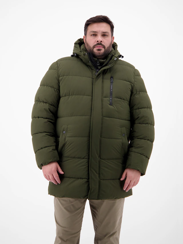 LERROS Winterjacke »Herren Steppjacke in Großen Größen« mit Kapuze