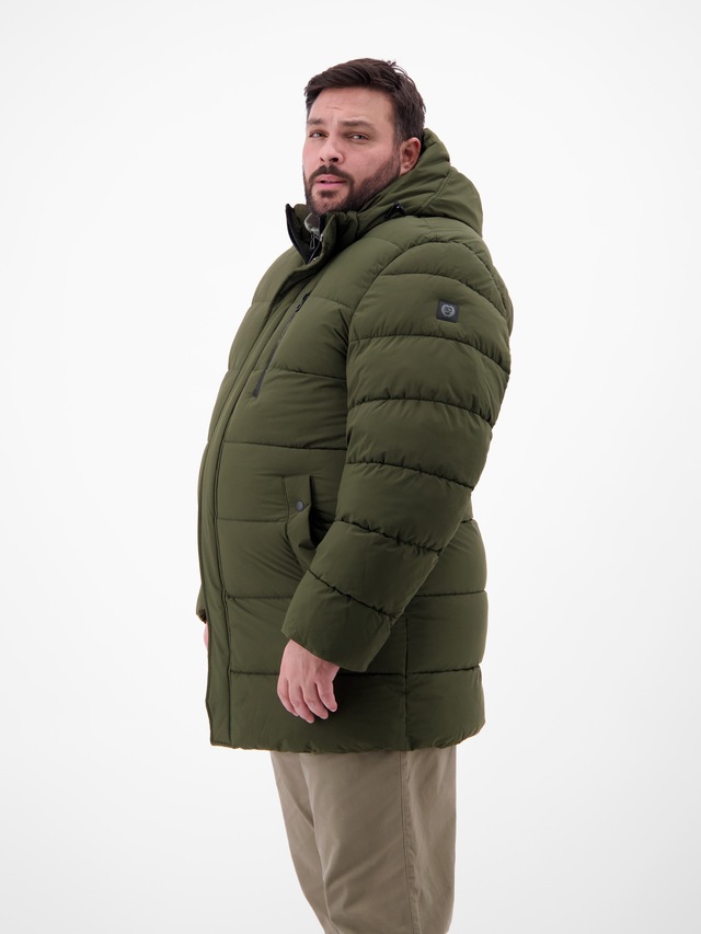 LERROS Winterjacke »Herren Steppjacke in Großen Größen« mit Kapuze