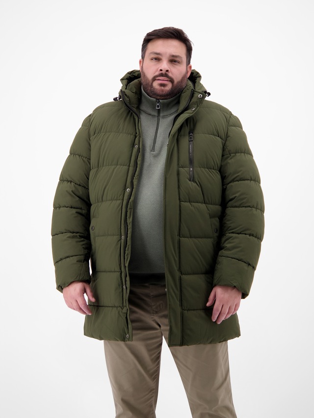 LERROS Winterjacke »Herren Steppjacke in Großen Größen« mit Kapuze