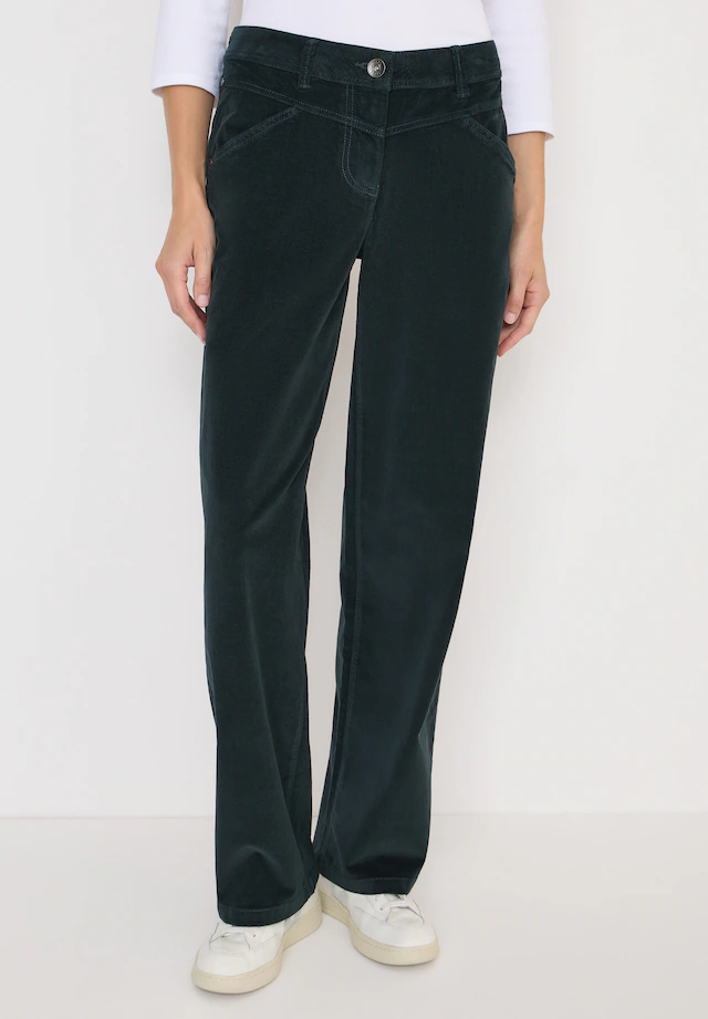 Cecil Cordhose High Waist