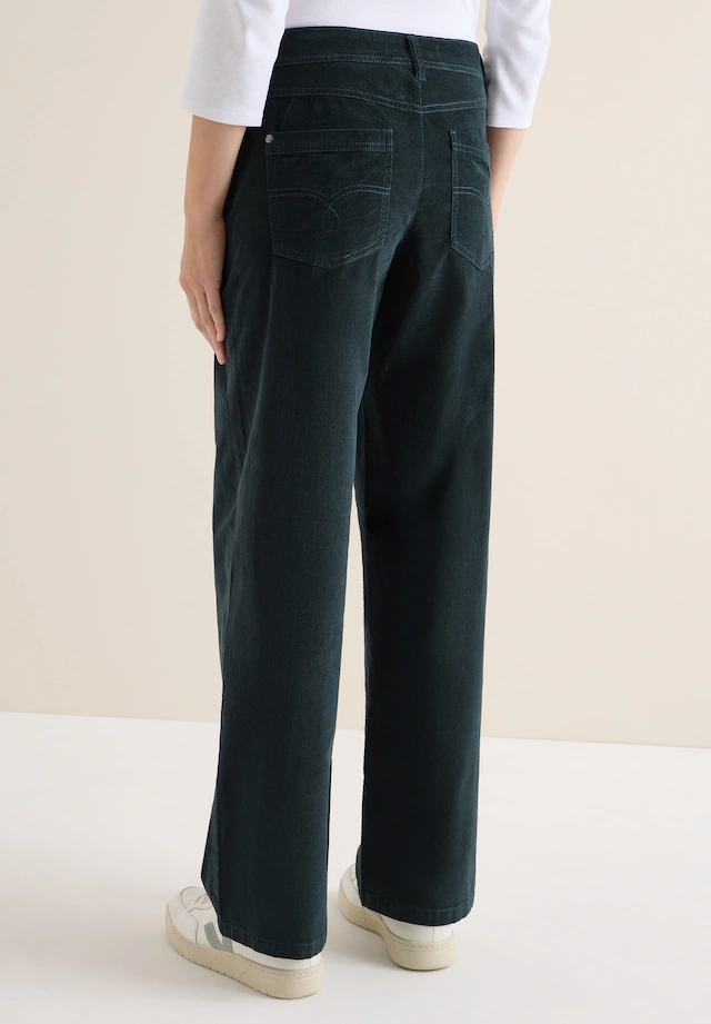 Cecil Cordhose High Waist