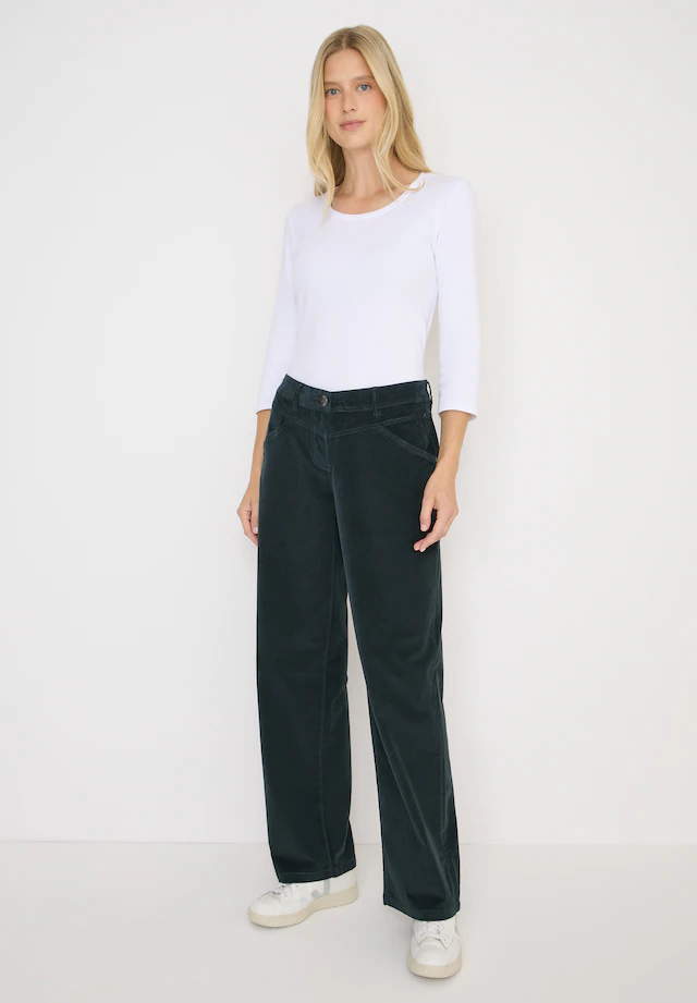 Cecil Cordhose High Waist