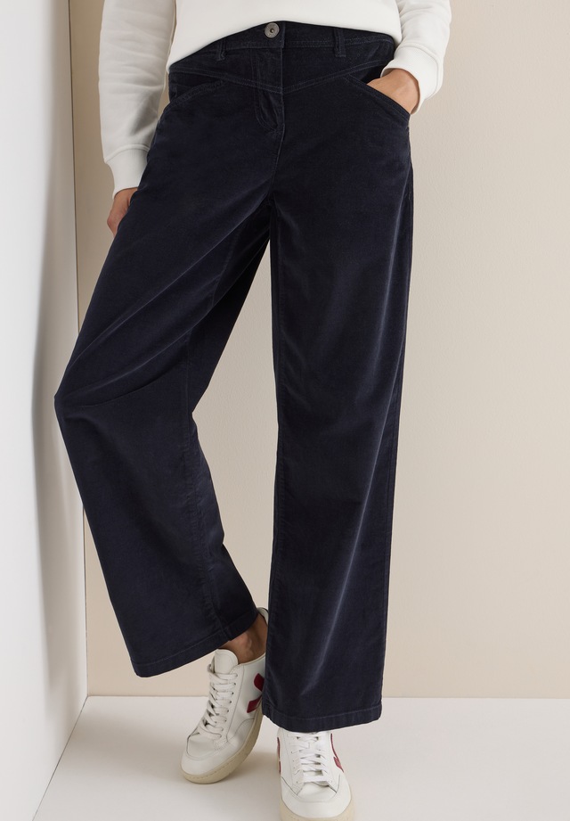 Cecil Cordhose High Waist