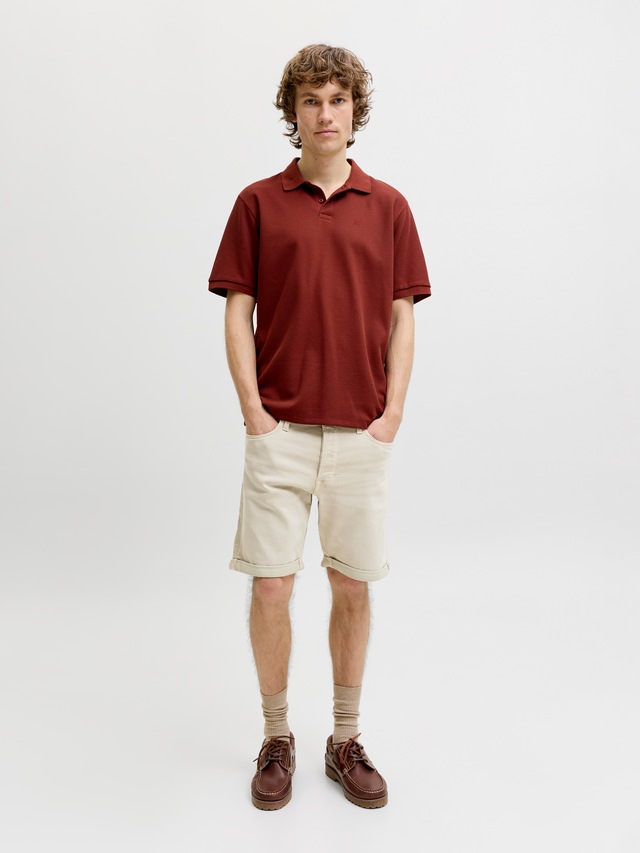 Jack & Jones Bermudas »JJIRICK JJICON SHORTS SQ 110 I.K SN« Baumwollmischung, regular fit