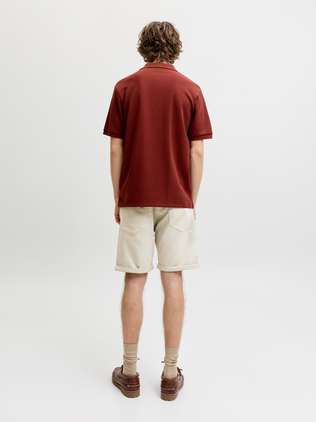 Jack & Jones Bermudas »JJIRICK JJICON SHORTS SQ 110 I.K SN« Baumwollmischung, regular fit