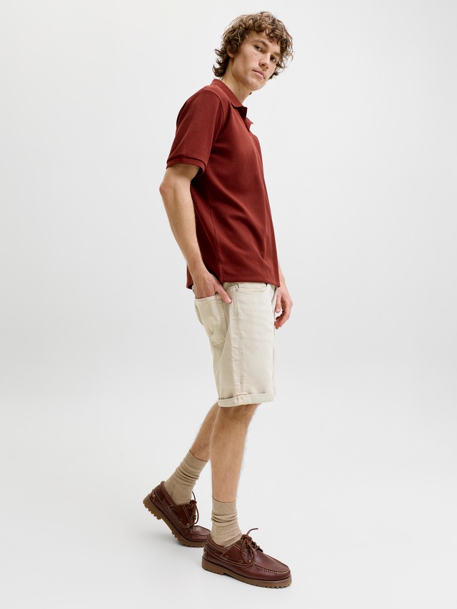 Jack & Jones Bermudas »JJIRICK JJICON SHORTS SQ 110 I.K SN« Baumwollmischung, regular fit
