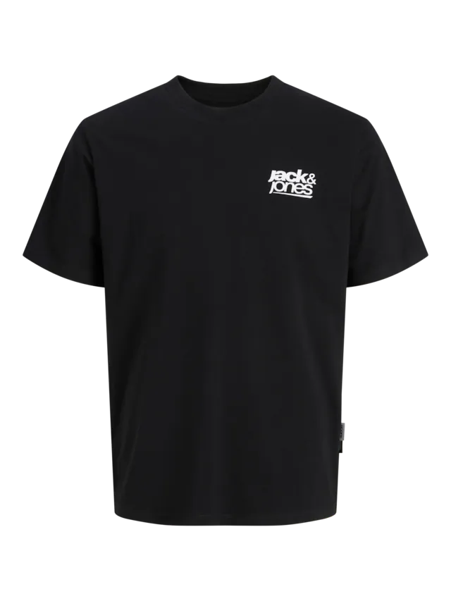 Jack & Jones T-Shirt »JCOCLUB BACK PHOTO TEE SS CREW NECK« mit Print