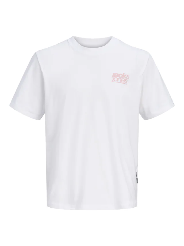 Jack & Jones T-Shirt »JCOCLUB BACK PHOTO TEE SS CREW NECK« mit Print