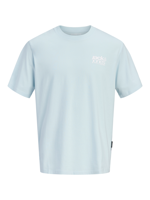 Jack & Jones T-Shirt »JCOCLUB BACK PHOTO TEE SS CREW NECK« mit Print