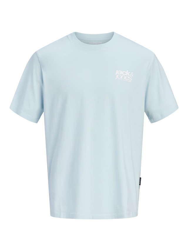 Jack & Jones T-Shirt »JCOCLUB BACK PHOTO TEE SS CREW NECK« mit Print