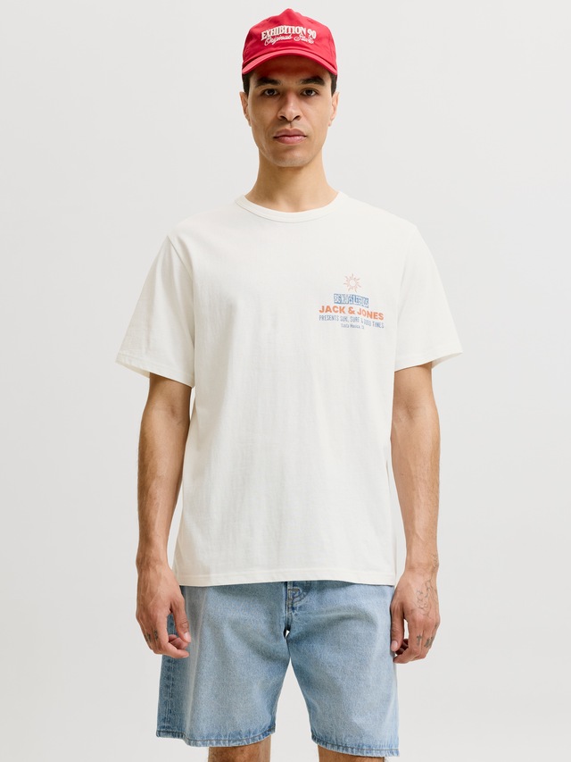 Jack & Jones T-Shirt »JPRBLUMAXWELL SS TEE« mit Print
