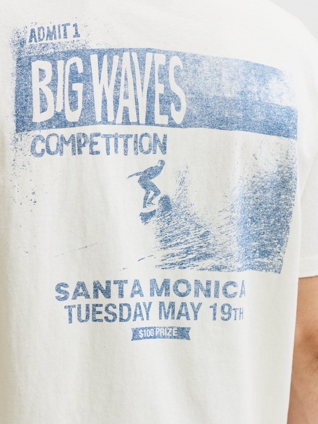 Jack & Jones T-Shirt »JPRBLUMAXWELL SS TEE« mit Print