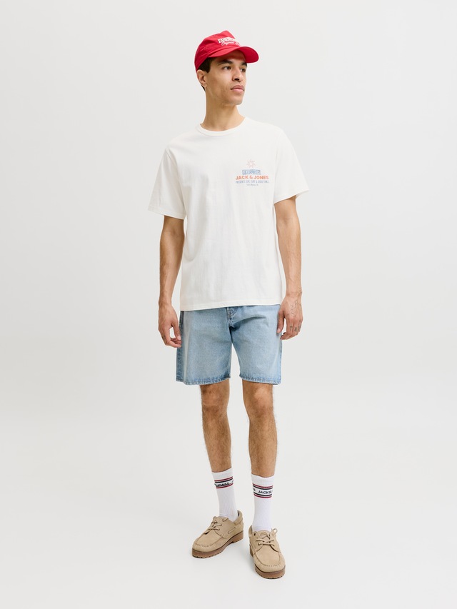 Jack & Jones T-Shirt »JPRBLUMAXWELL SS TEE« mit Print