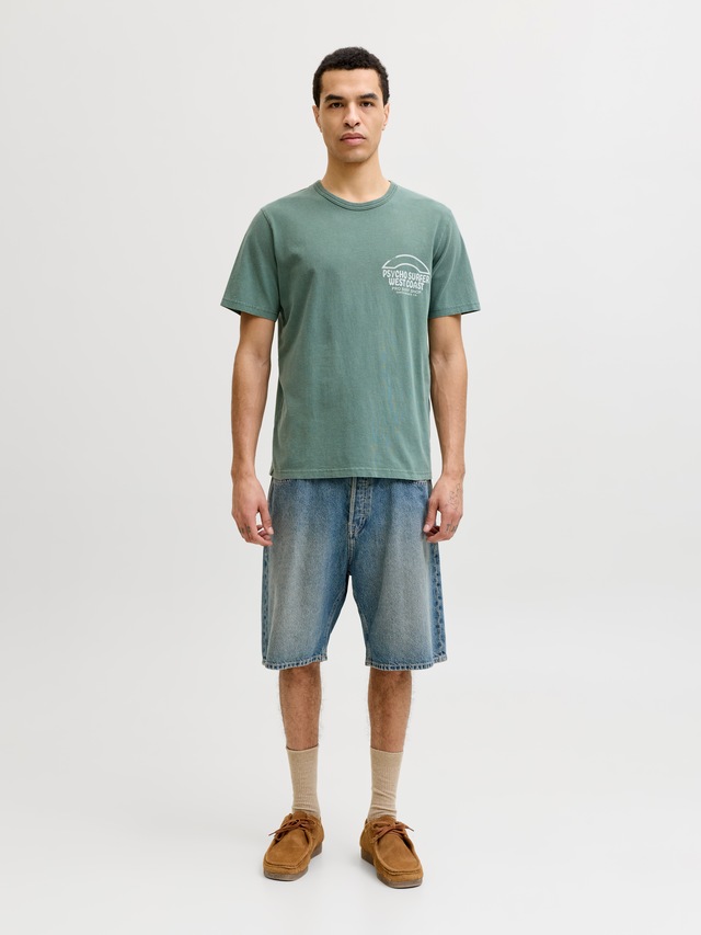 Jack & Jones T-Shirt »JPRBLUMAXWELL SS TEE« mit Print