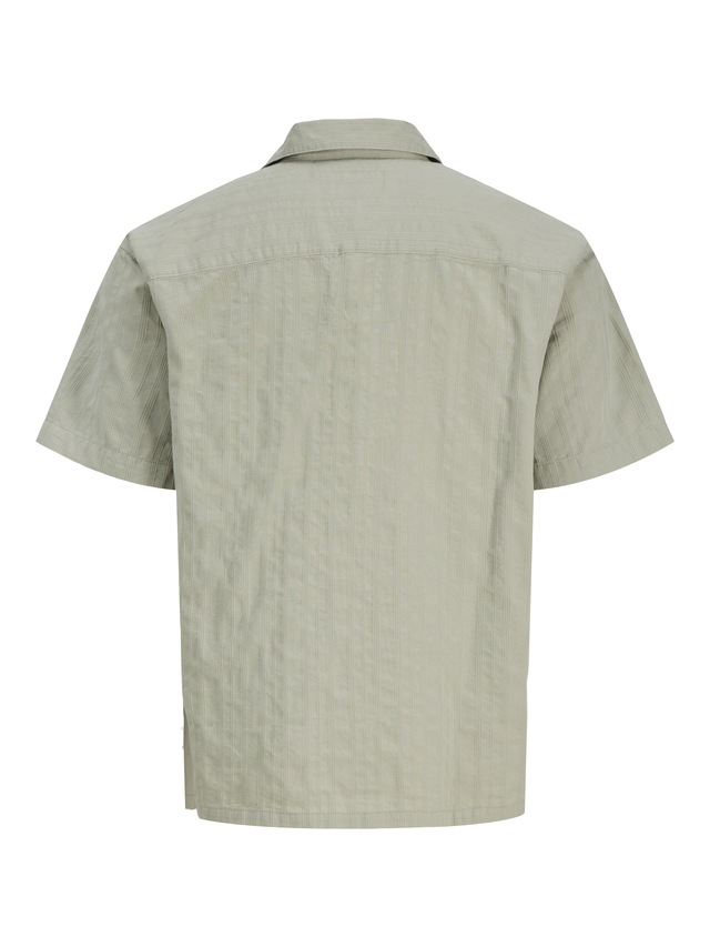 Jack & Jones Kurzarmhemd »JORRIVIERA TEXTURE SHIRT SS« mit Hemdkragen