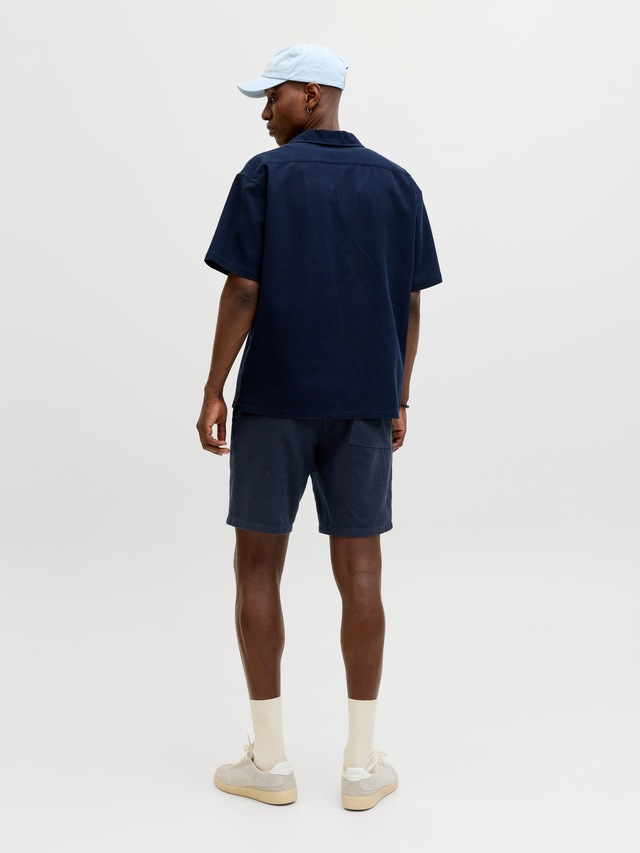 Jack & Jones Jogginghose »JPSTJAIDEN WAFFLE RESORT SHORT REG« mit elastischem Bund