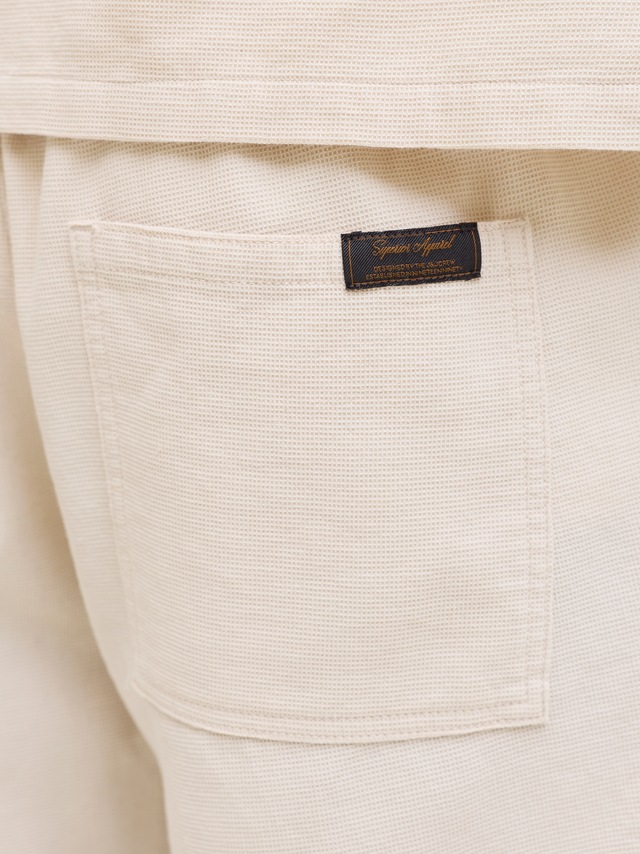 Jack & Jones Jogginghose »JPSTJAIDEN WAFFLE RESORT SHORT REG« mit elastischem Bund