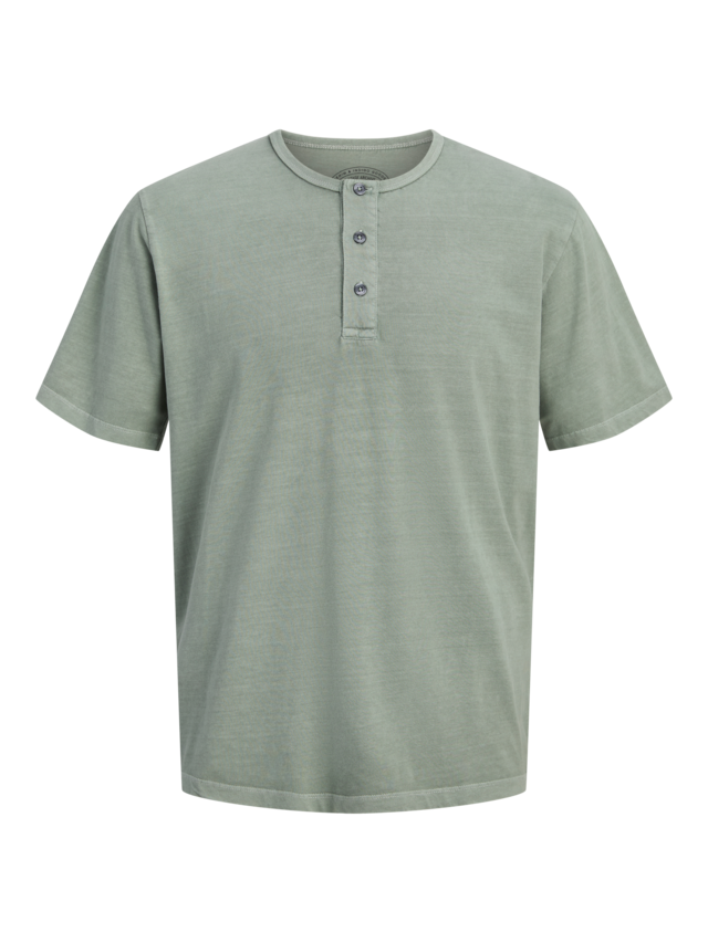Jack & Jones T-Shirt »JPRBLUAMAN SS HENLEY TEE SMU«