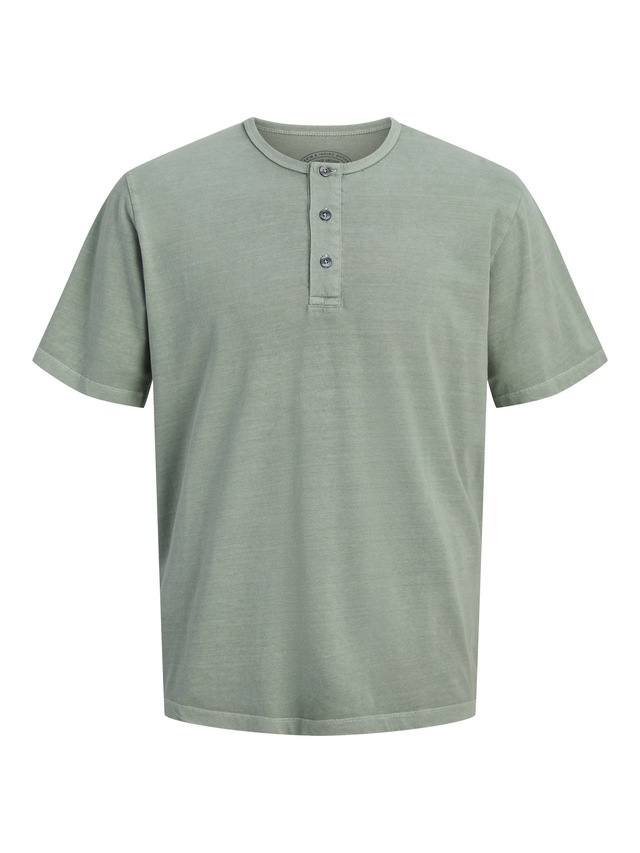 Jack & Jones T-Shirt »JPRBLUAMAN SS HENLEY TEE SMU«