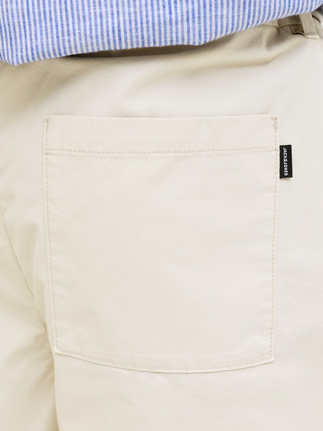 Jack & Jones Chinoshorts »JPSTKARL DREW CHINO SHORTS MID« Baumwolle, locker geschnitten