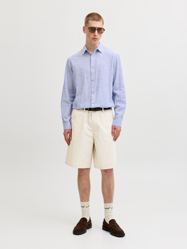 Jack & Jones Chinoshorts »JPSTKARL DREW CHINO SHORTS MID« Baumwolle, locker geschnitten