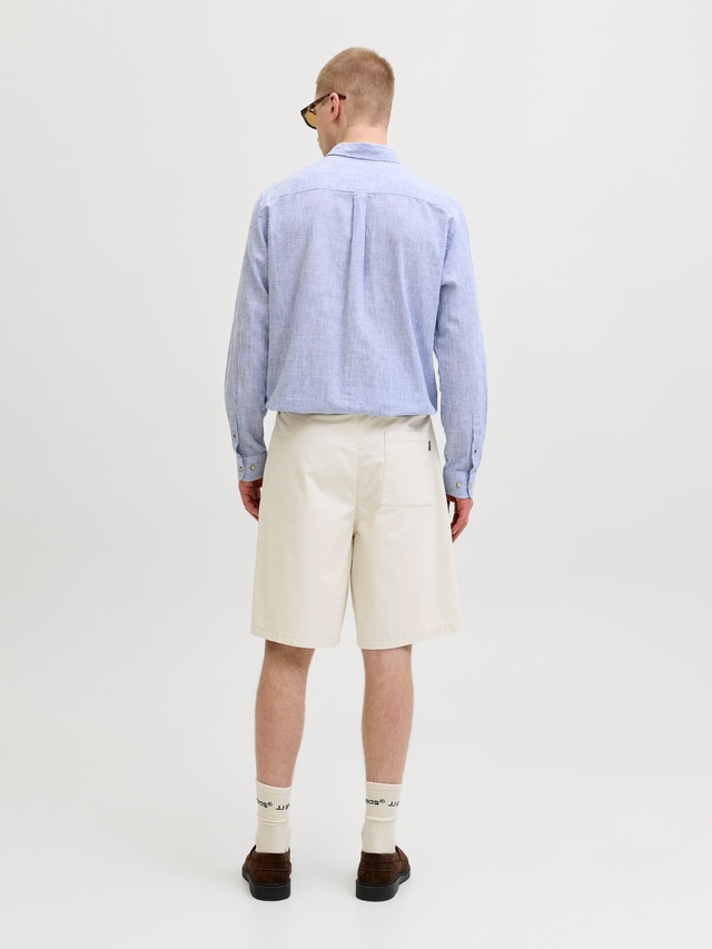 Jack & Jones Chinoshorts »JPSTKARL DREW CHINO SHORTS MID« Baumwolle, locker geschnitten