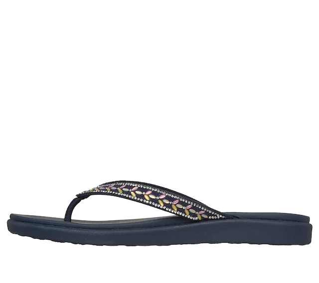 Skechers Zehentrenner »MEDITATION LUXE-« Strandschuh, Sommerschuh, Badeschuh mit Glitzersteinchen